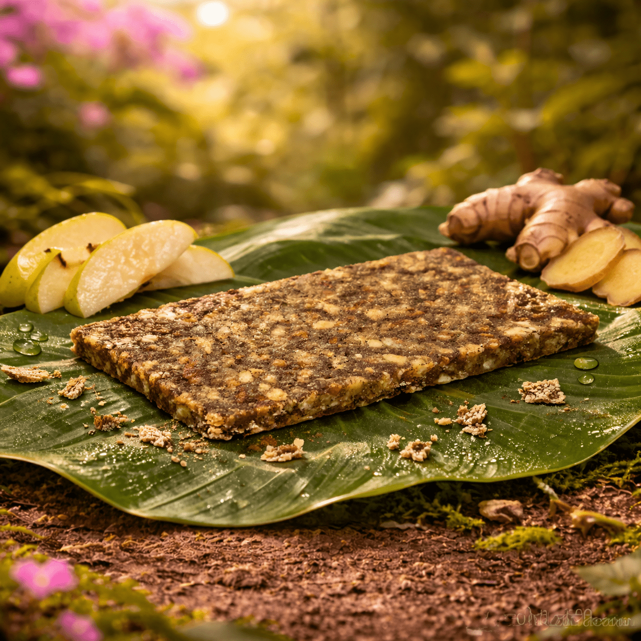 Apple Ginger - Energy Bar Box (15 Stück) | Chimpanzee - Far North