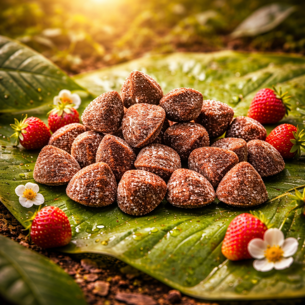 Strawberry - Energy Chews Box (20 Stück) | Chimpanzee - Far North