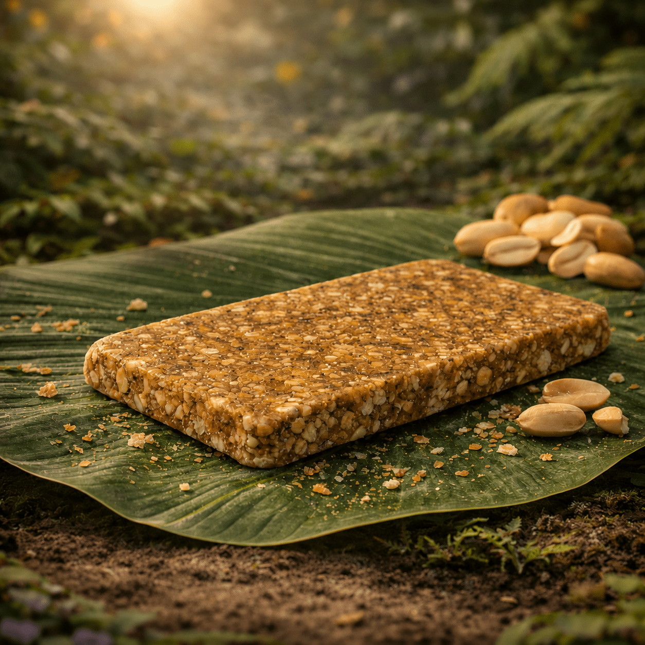 Crunchy Peanut - Energy Bar Box (15 Stück) | Chimpanzee - Far North