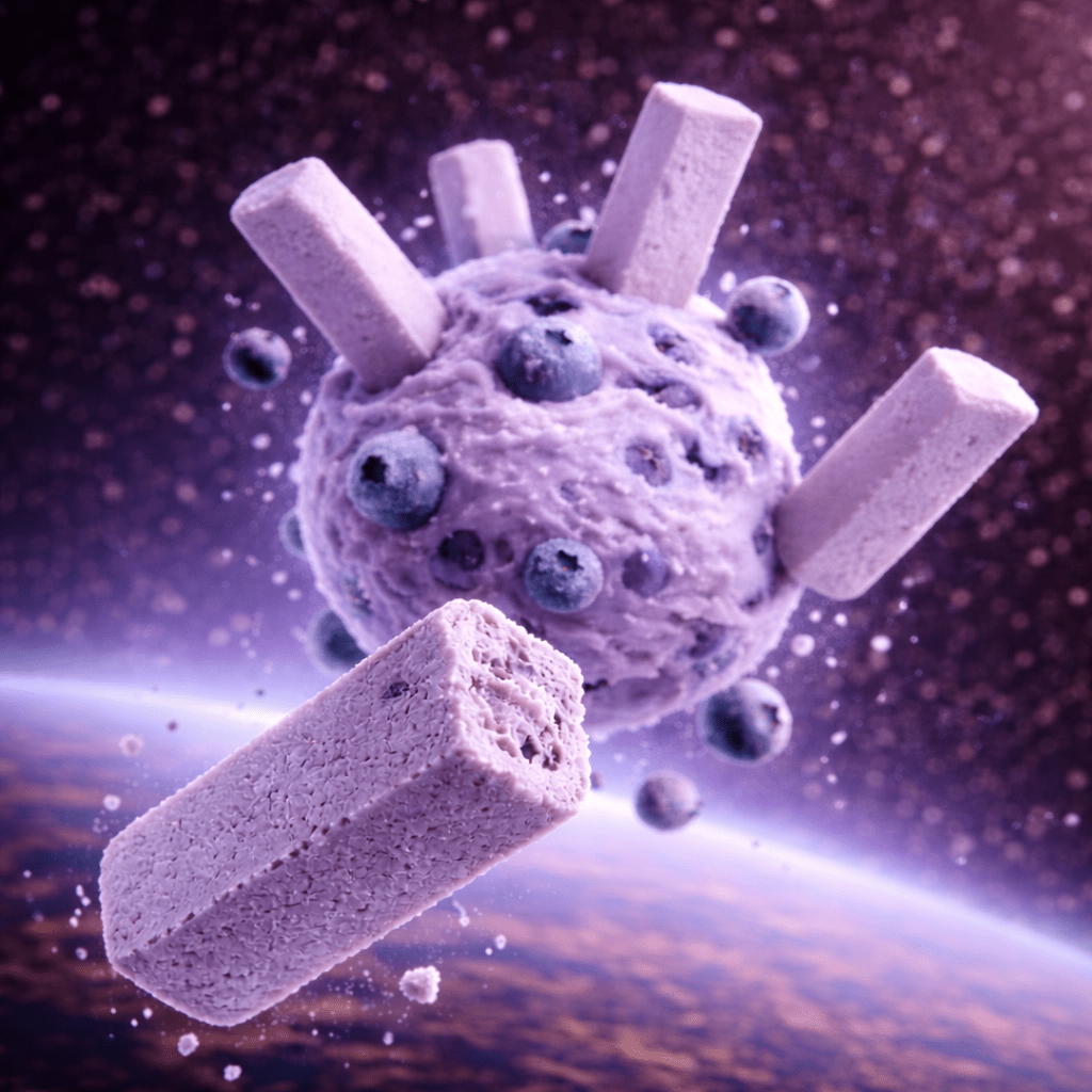 Blueberry - Freeze Dried Ice Cream Box (7 Stück) | Supergarden - Far North