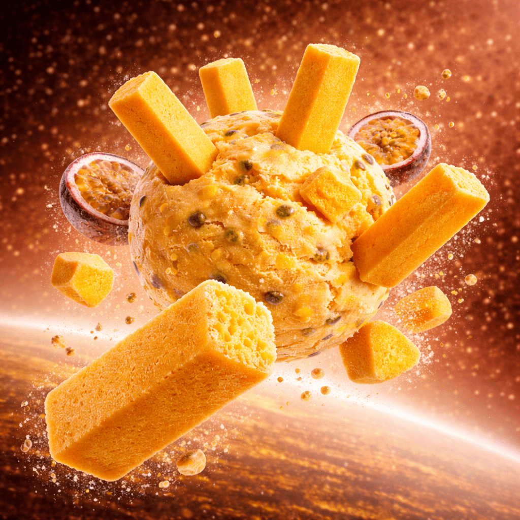 Passion Fruit & Mango - Freeze Dried Ice Cream Box (7 Stück) | Supergarden - Far North