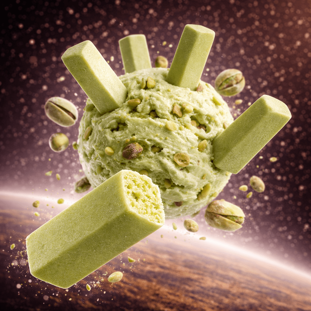 Pistachio - Freeze Dried Ice Cream Box (7 Stück) | Supergarden - Far North
