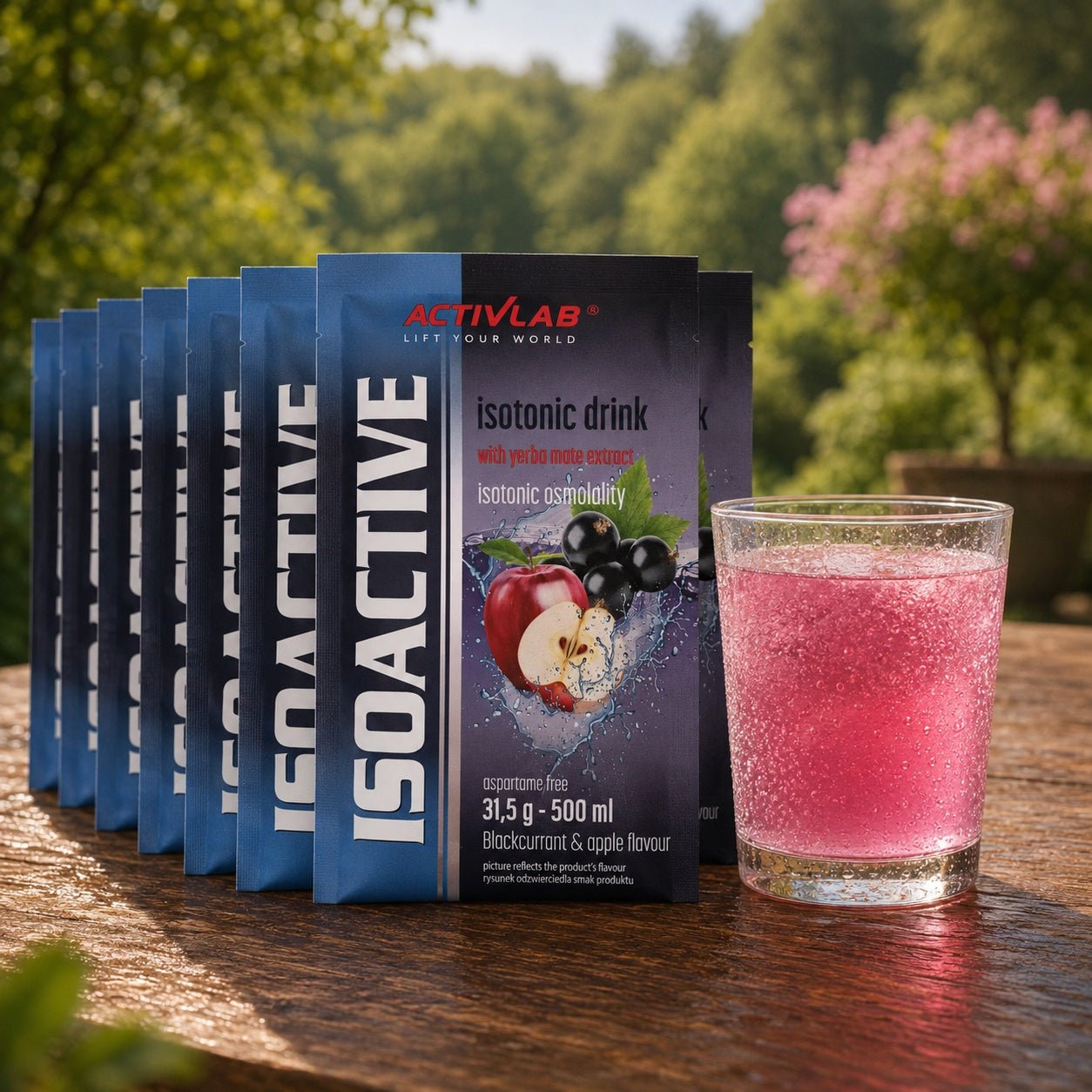 Black Currant Apple - Iso Drink Box (20 Stück) | Activlab - Far North