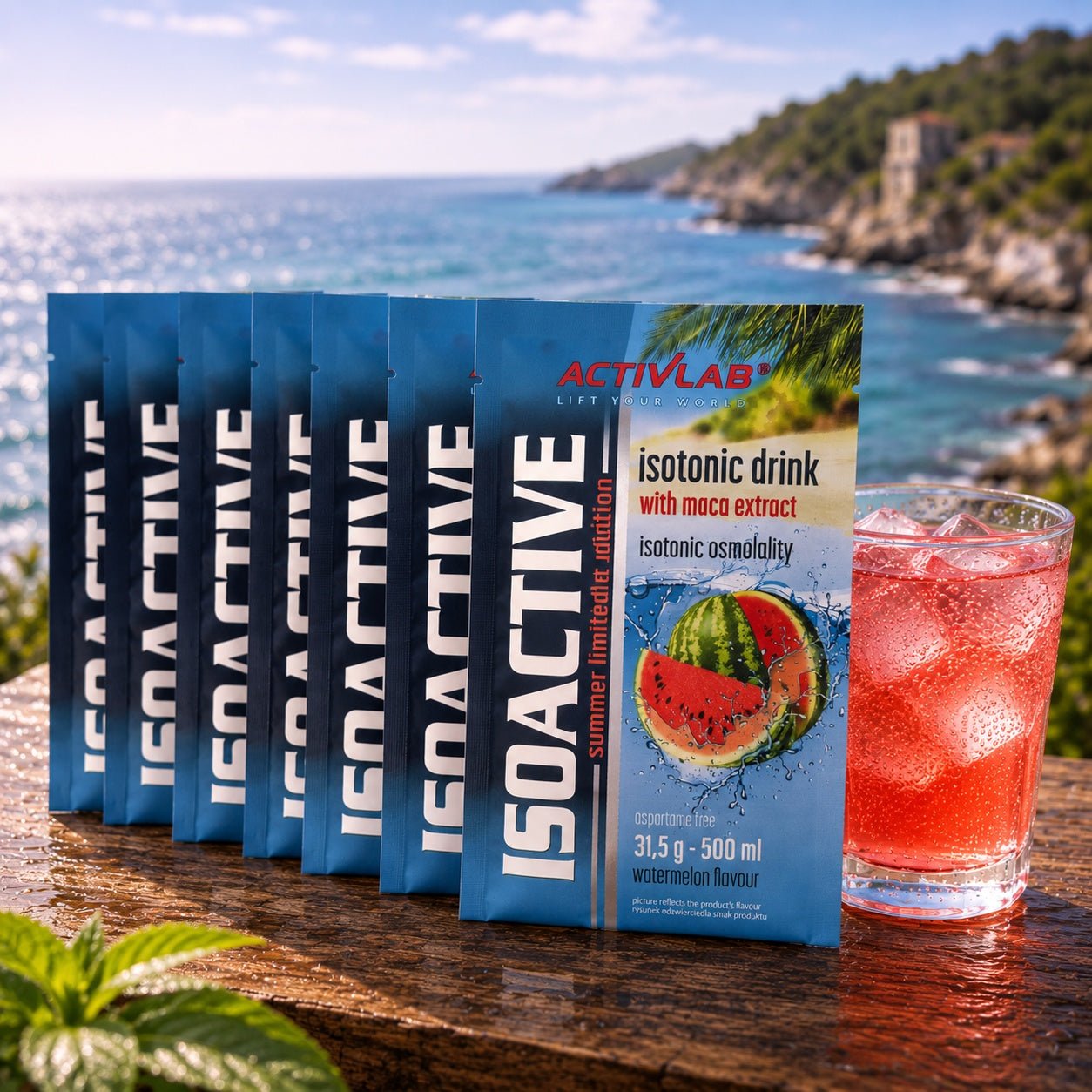 Watermelon - Iso Drink Box (20 Stück) | Activlab - Far North