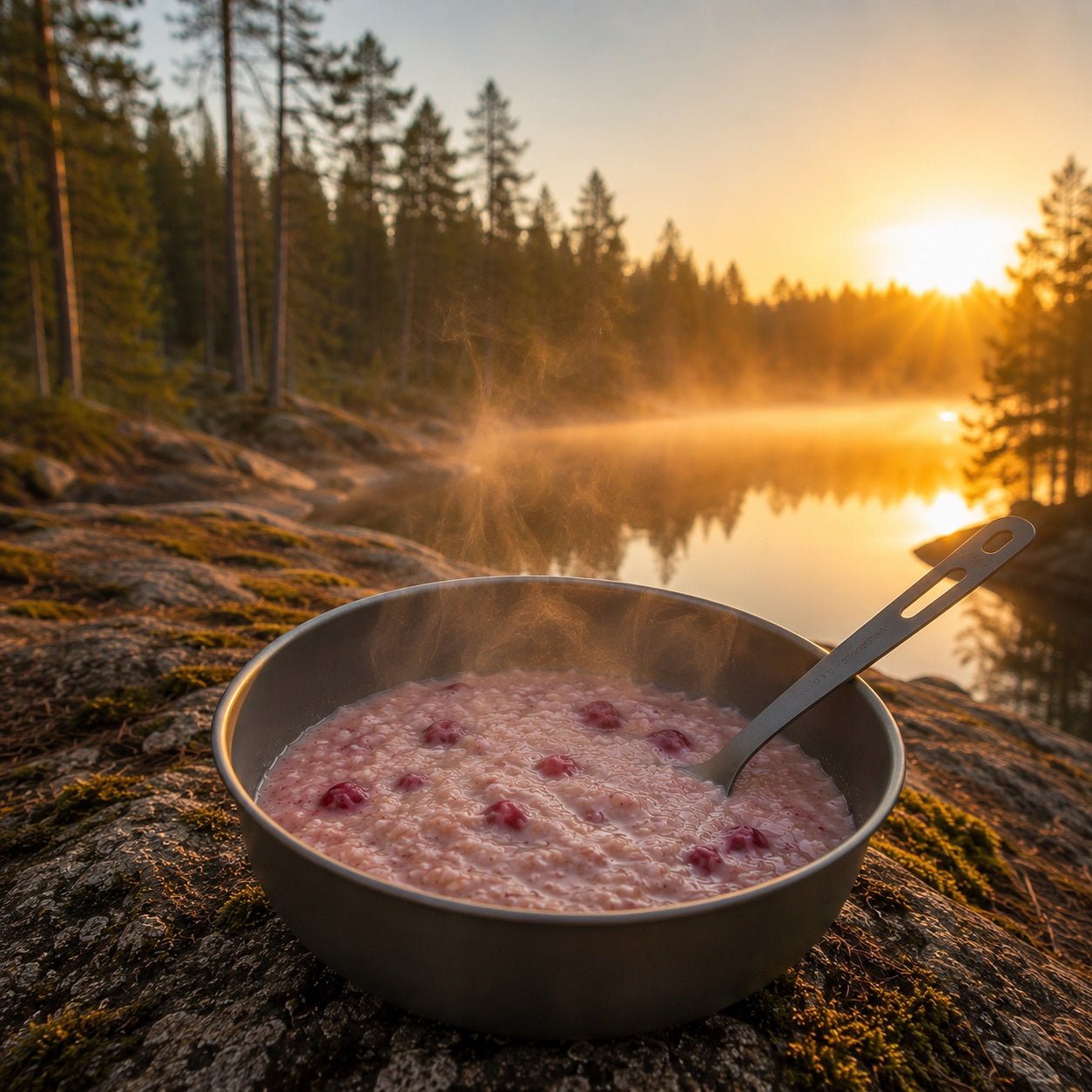 Morning Oats with Raspberry | Summit to Eat - Far North
