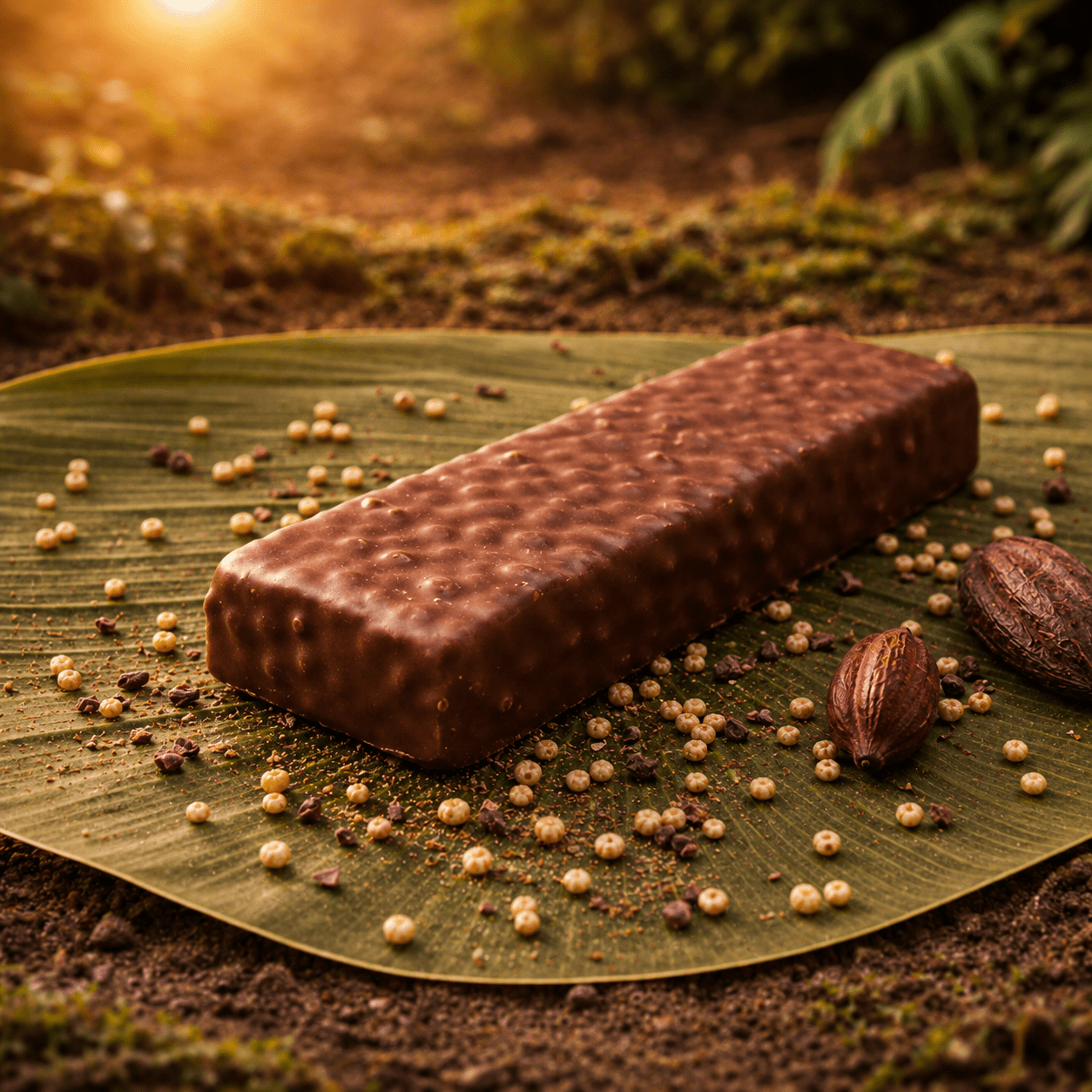 Vanilla & Crispies - Protein Bar | Chimpanzee - Far North