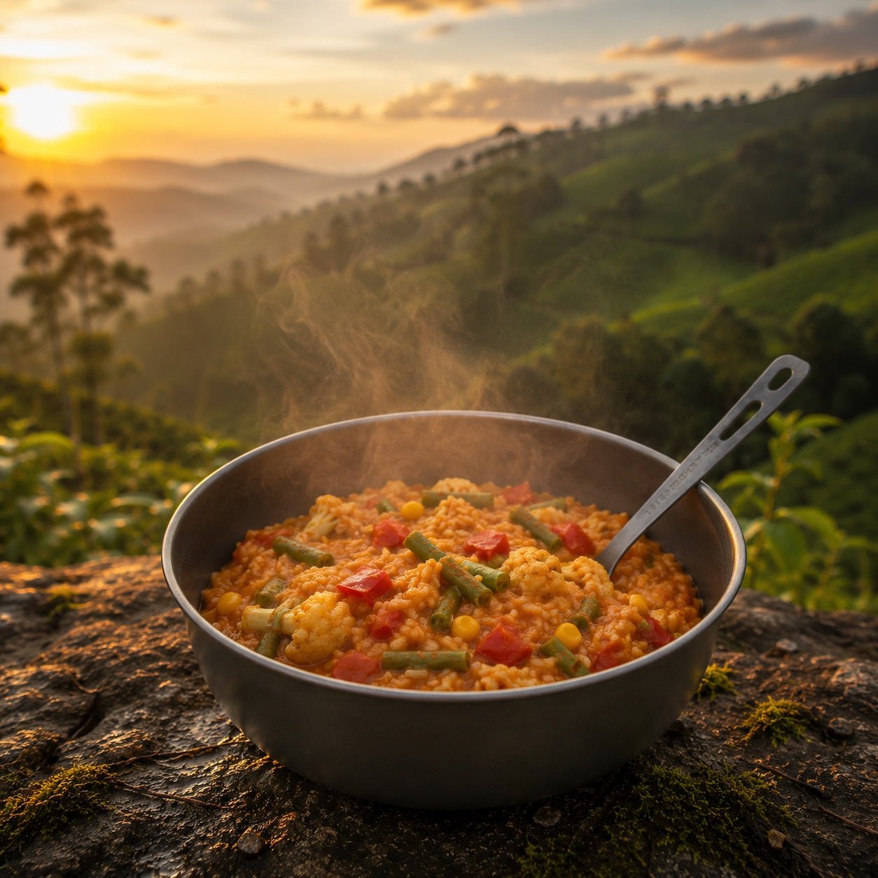 Vegetable Tikka Masala with Rice | Summit to Eat - Far North