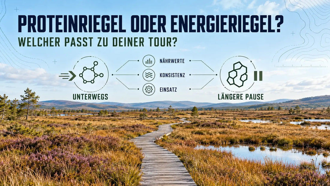 Proteinriegel oder Energieriegel auf Tour? - Far North