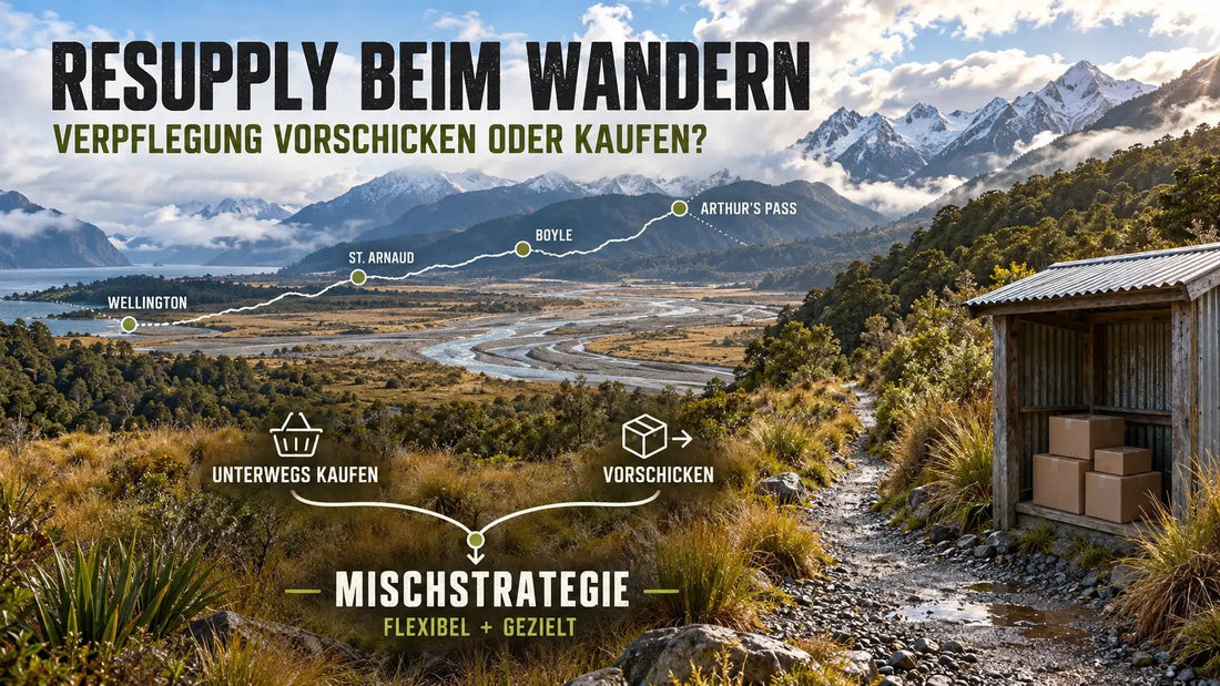 Resupply beim Wandern: Verpflegung vorschicken? - Far North