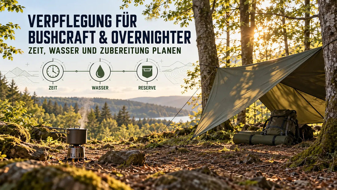 Verpflegung für Bushcraft und Overnighter - Far North