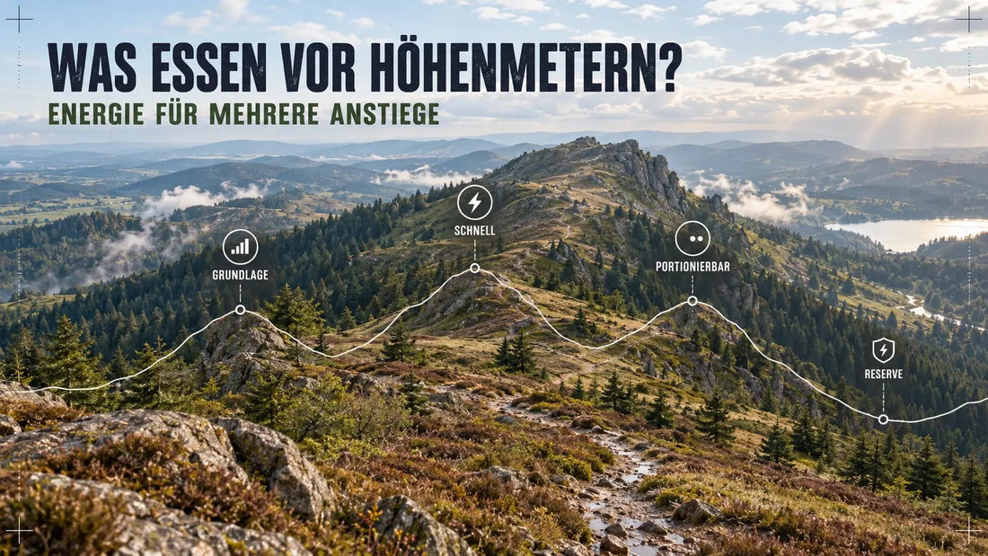 Was essen vor Höhenmetern? Energie richtig planen - Far North