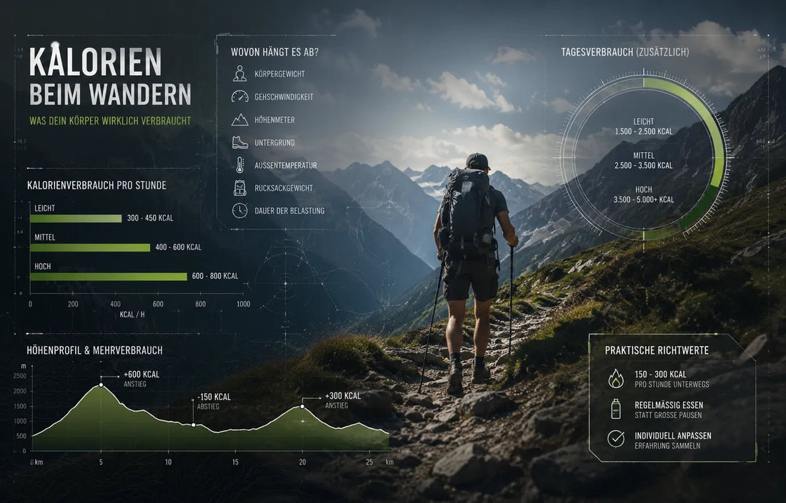 Wie viele Kalorien beim Wandern realistisch sind - Far North