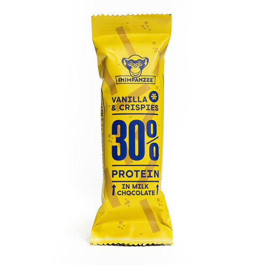 Vanilla & Crispies - Protein Bar | Chimpanzee - Far North