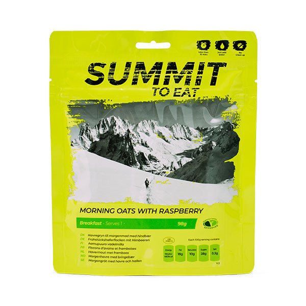 Morning Oats with Raspberry | Summit to Eat - Far North