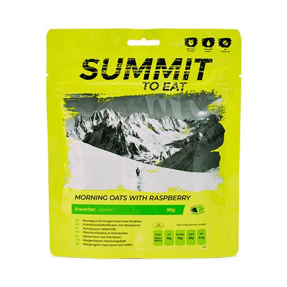 Morning Oats with Raspberry | Summit to Eat - Far North