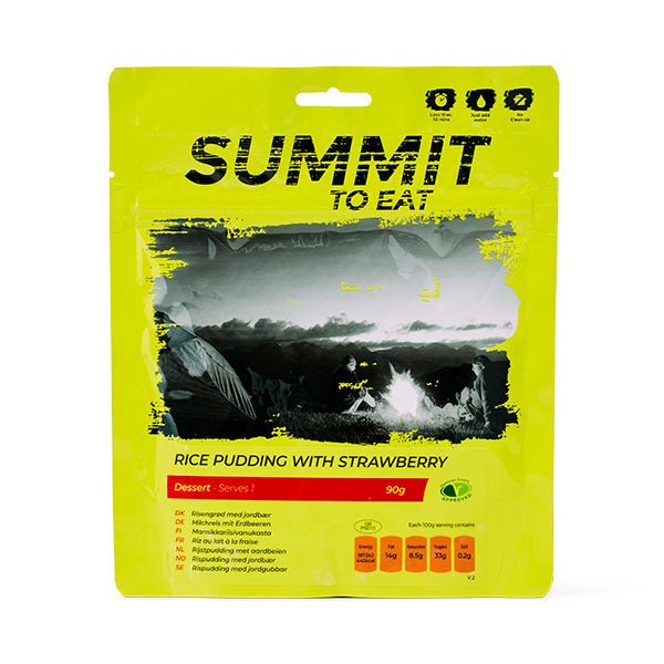 Rice Pudding with Strawberry | Summit to Eat - Far North