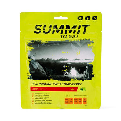 Rice Pudding with Strawberry | Summit to Eat - Far North