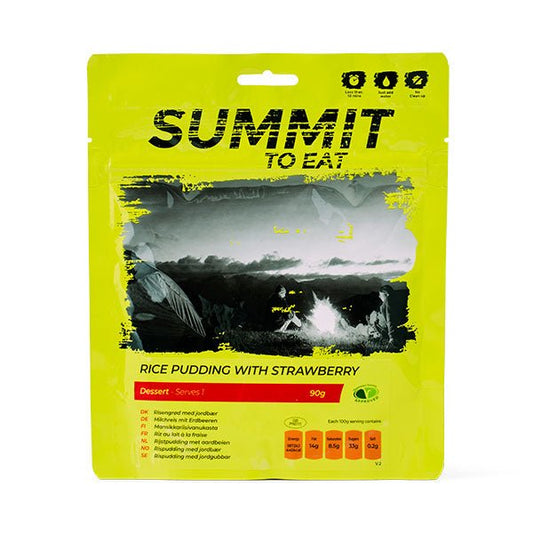 Rice Pudding with Strawberry | Summit to Eat - Far North