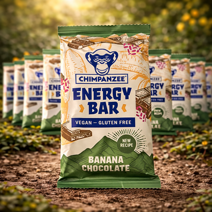 Banana Chocolate - Energy Bar Box (15 Stück) | Chimpanzee