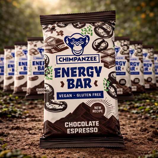 Chocolate Espresso - Energy Bar Box (15 Stück) | Chimpanzee