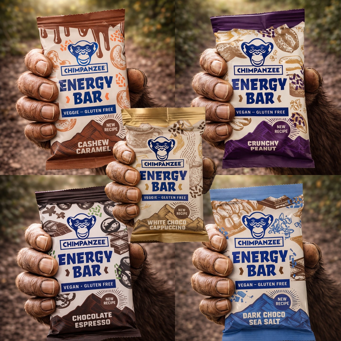 Energy Bar Sweet Mix (10 Stück) | Chimpanzee