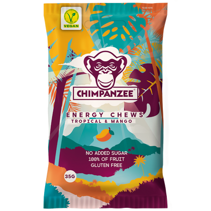 Tropical Mango - Energy Chews | Chimpanzee - Far North