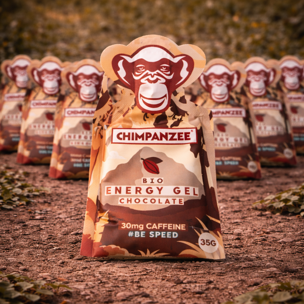 Chocolate - Energy Gel Box (25 Stück) | Chimpanzee