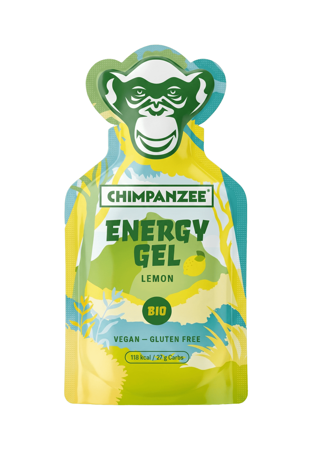 Lemon - Energy Gel Box (25 Stück) | Chimpanzee - Far North