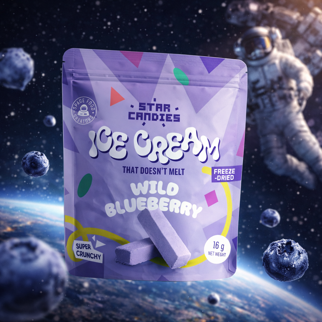 Taster Pack - Freeze Dried Ice Cream (6 Stück) | Supergarden