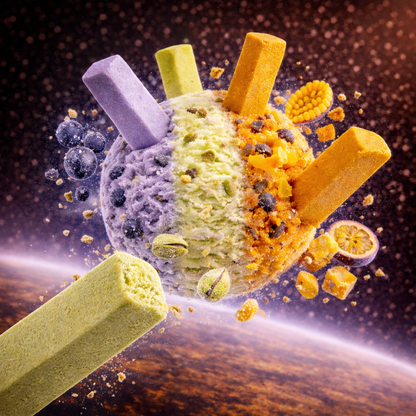 Exotic Pack - Freeze Dried Ice Cream (3 Stück) | Supergarden