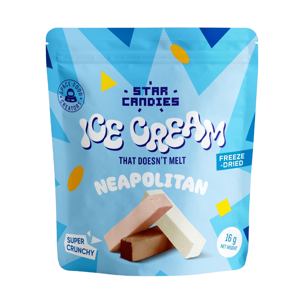 Neapolitan - Freeze Dried Ice Cream Box (7 Stück) | Supergarden - Far North