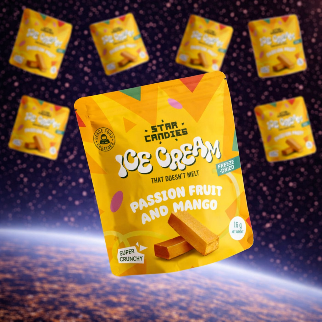 Passion Fruit & Mango - Freeze Dried Ice Cream Box (7 Stück) | Supergarden