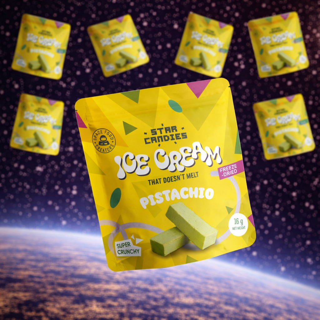 Pistachio - Freeze Dried Ice Cream Box (7 Stück) | Supergarden
