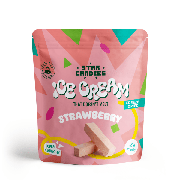 Strawberry - Freeze Dried Ice Cream | Supergarden - Far North