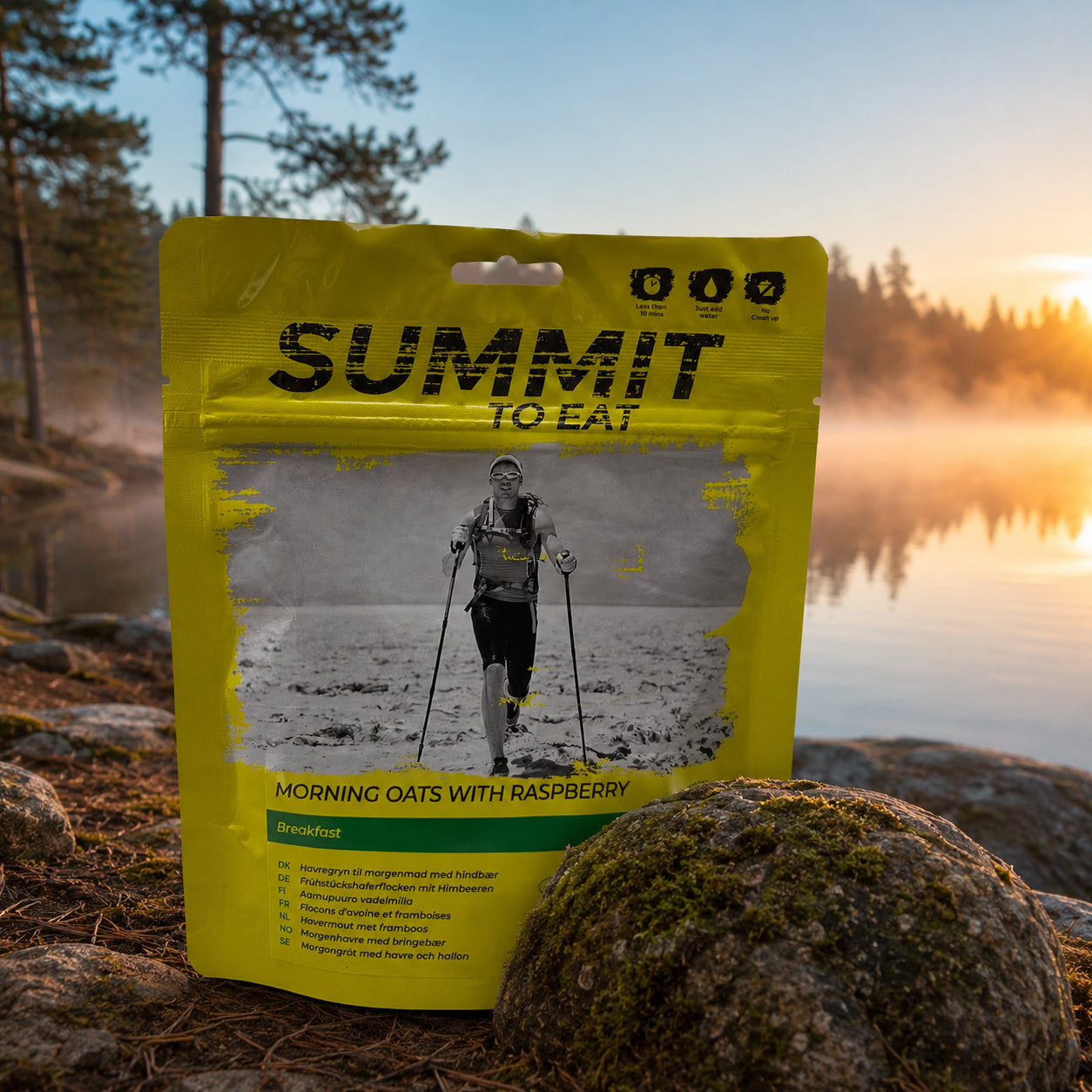 Morning Oats with Raspberry | Summit to Eat